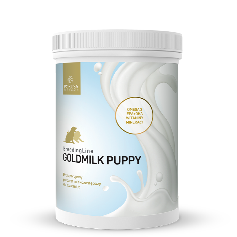 Breeding Line Gold Milk Puppy 1000g - от първия ден от живота укрепва имунитета, подпомага правилното развитие на скелетната система и зъбите