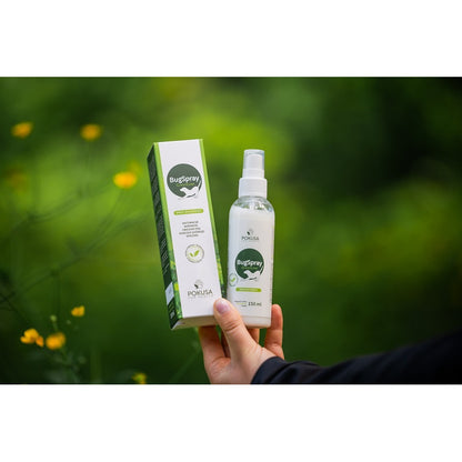 Green Line Bug Spray 150ml - Спрей против насекоми - защита срещу насекоми, не причинява обезцветяване на козинат,а на базата на етерични масла