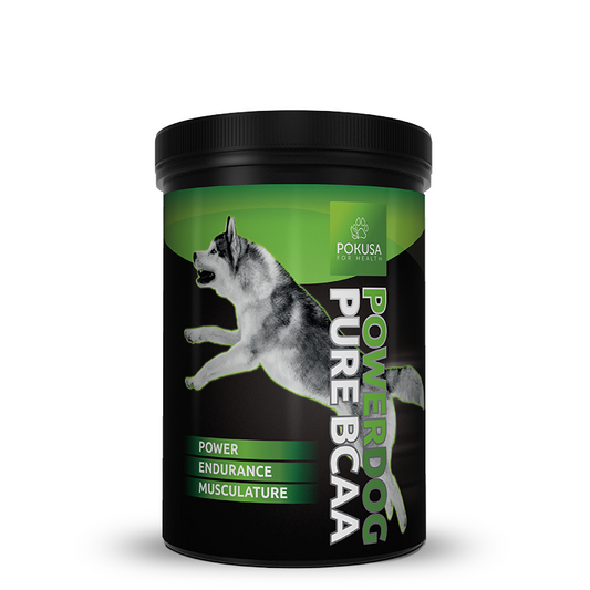 Power Dog BCAA Pure 200g - намалява умората след тренировка, подобрява тренировъчните резултати, подпомага мускулната регенерация